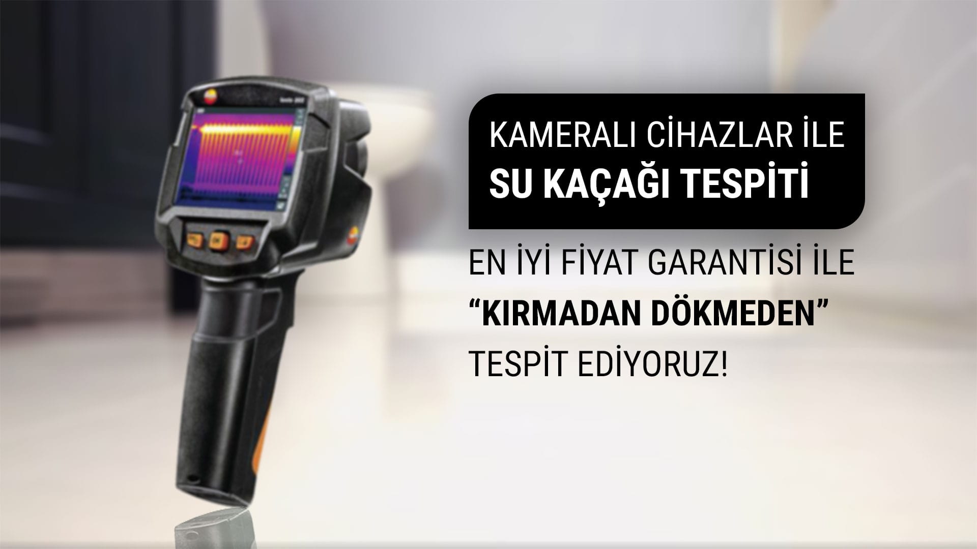 Güzelbahçe Su Kaçağı Tespiti